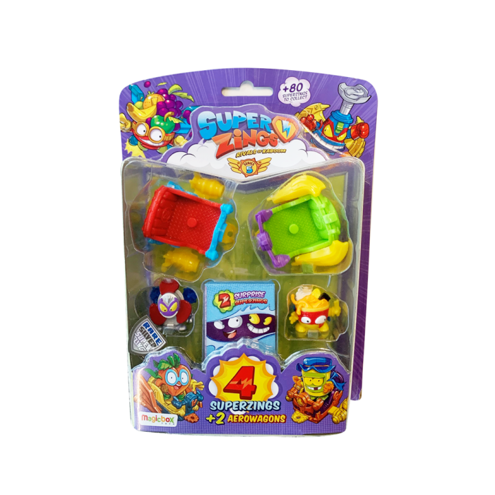 Superzings serie 5 BLÍSTER AEROWAGON - GBLA