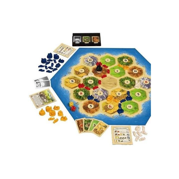 Devir - Catan | Juego de Mesa de Estrategia | 3-4 Jugadores
