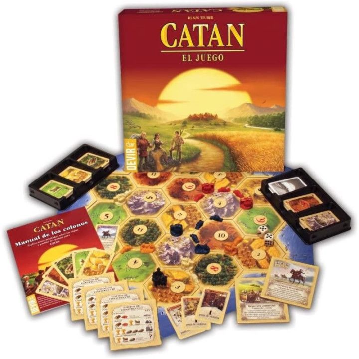 Devir - Catan | Juego de Mesa de Estrategia | 3-4 Jugadores
