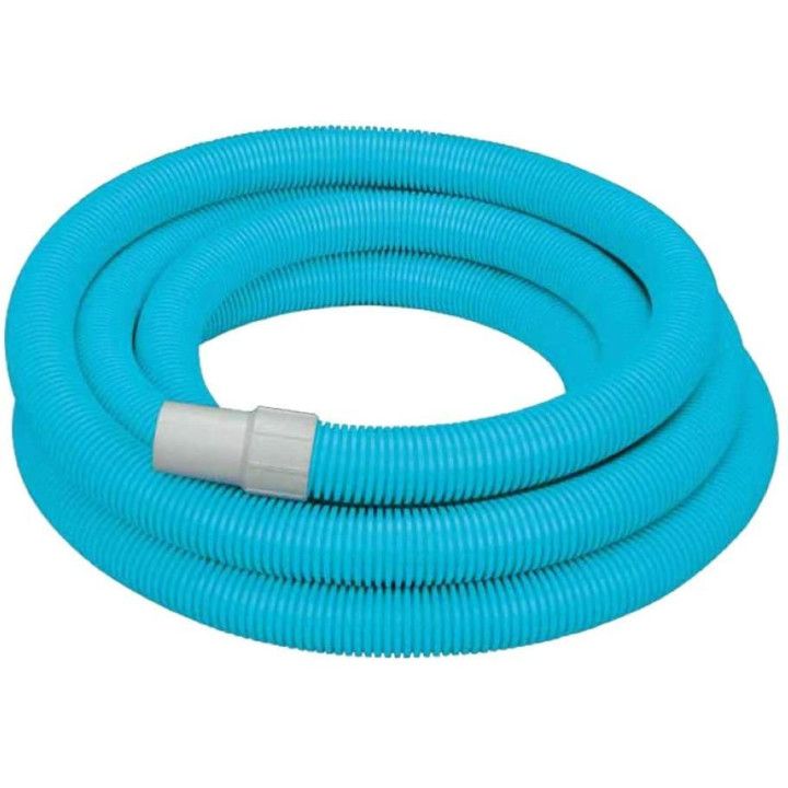 Intex 29083 - Manguera para aspirar Deluxe de 750 cm x 38 mm, Azul con Conexiones En Blanco.