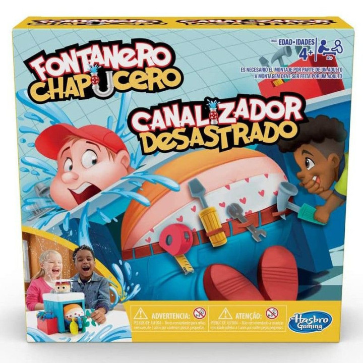 Hasbro Gaming - Juego infantil Fontanero chapucero (Hasbro E6553175)