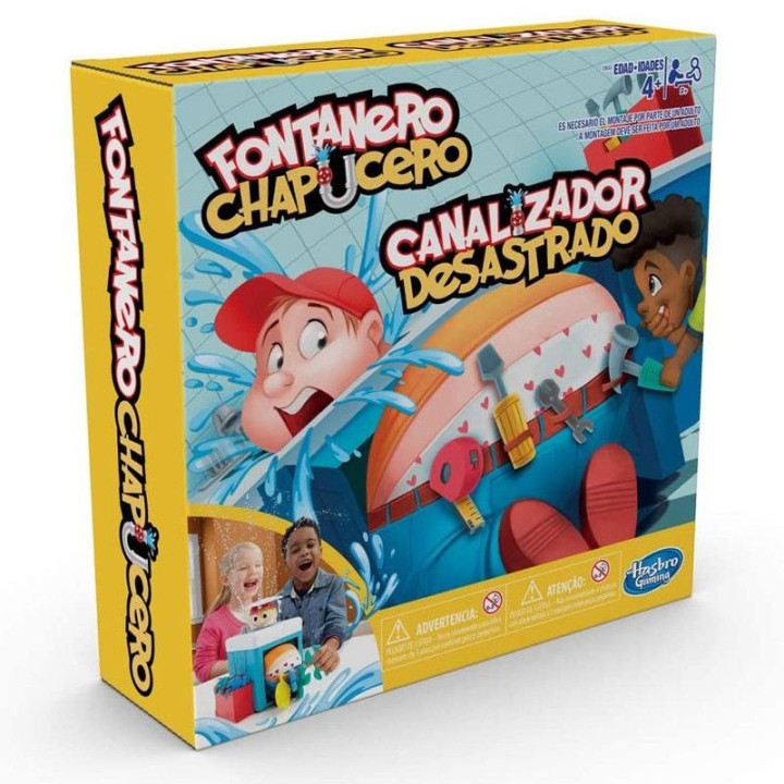 Hasbro Gaming - Juego infantil Fontanero chapucero (Hasbro E6553175)