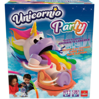 Goliath Unicornio Party. Giralo para marearlo y Que Lance arcoíris