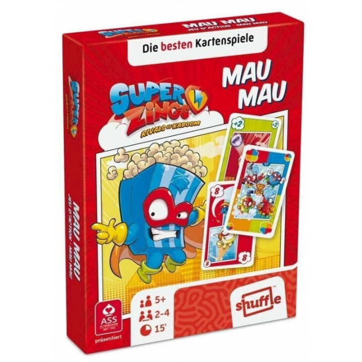 CEFA TOYS - JUEGO SUPERZINGS MAU MAU- JUEGOS DE MESA