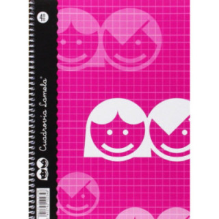 Lamela Cuadrovía - Cuaderno Espiral 4º/40H, 4mm, Tamaño Cuarto