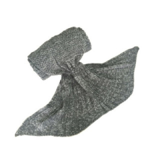 Gris - Mermaid blanket Manta adulto en forma de cola de - GBLA