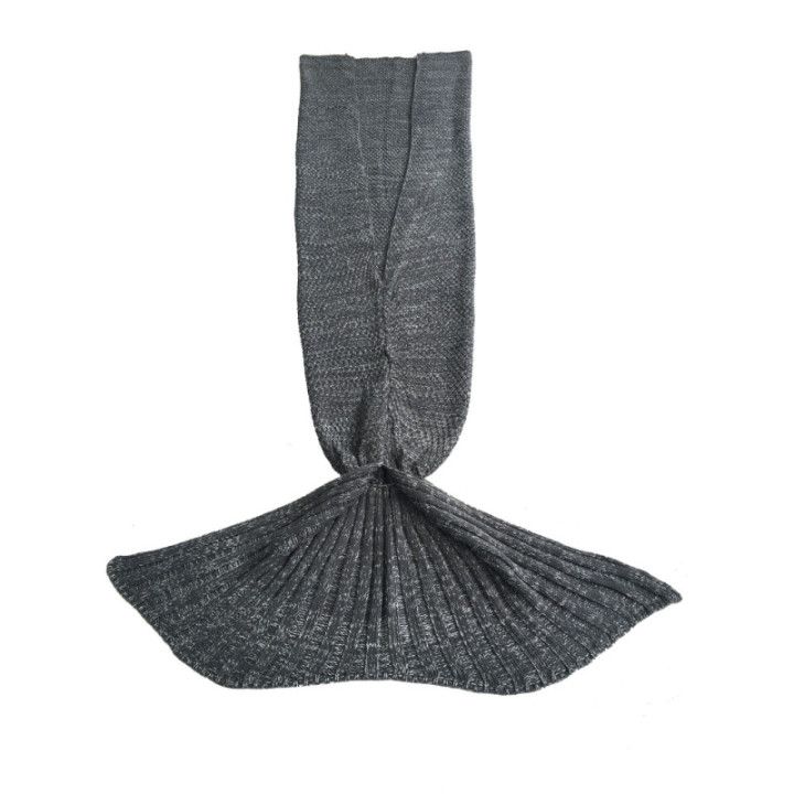 Gris - Mermaid blanket Manta adulto en forma de cola de - GBLA