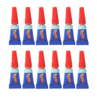 12 Super glue gel adhesivos pegamento instantáneos monodosis