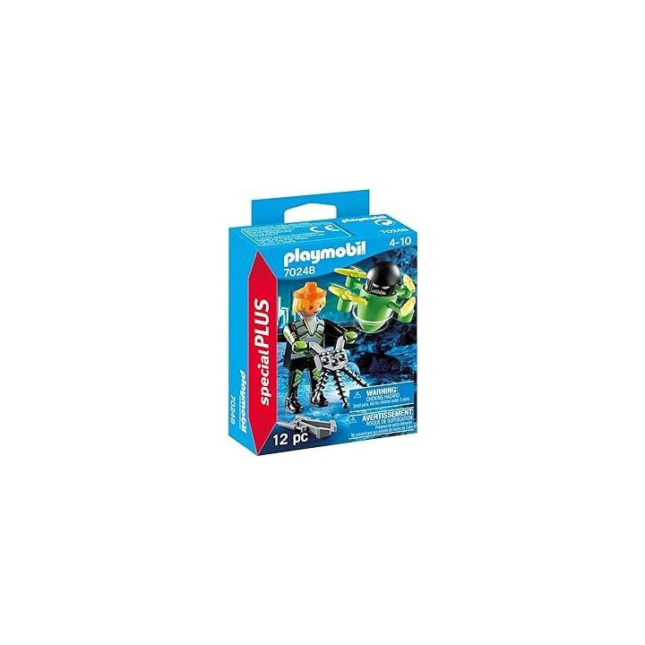 PLAYMOBIL Agente con Dron
