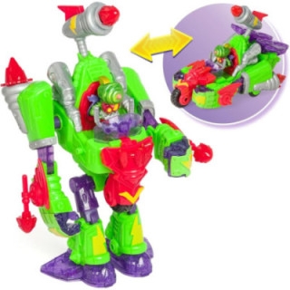 SUPERTHINGS Turbo Warrior Speed. Robot Villano transformable.