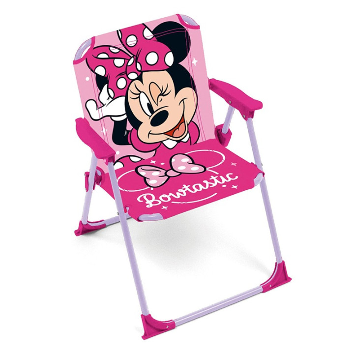 ARDITEX WD16121 - Silla Plegable Disney Minnie Mouse - GBLA
