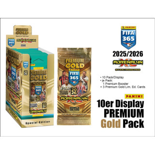 Panini Sobre Adrenalyn XL Premium Oro 2025-26