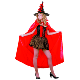 BRUJA ROJA CON CAPA MUJER - GBLA