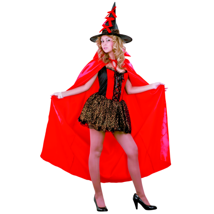 BRUJA ROJA CON CAPA MUJER - GBLA