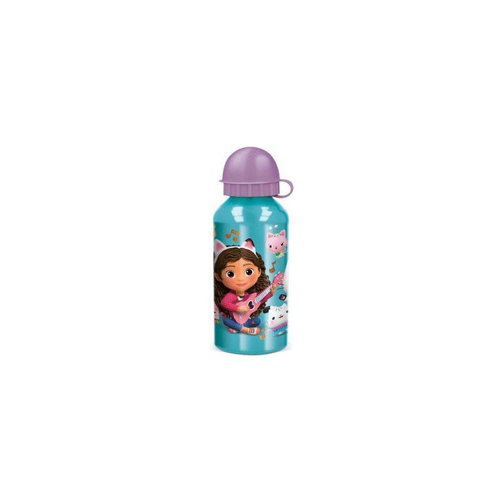 Stor Gabby’s Dollhouse - Botella infantil de aluminio de 400 ml, modelo 21234