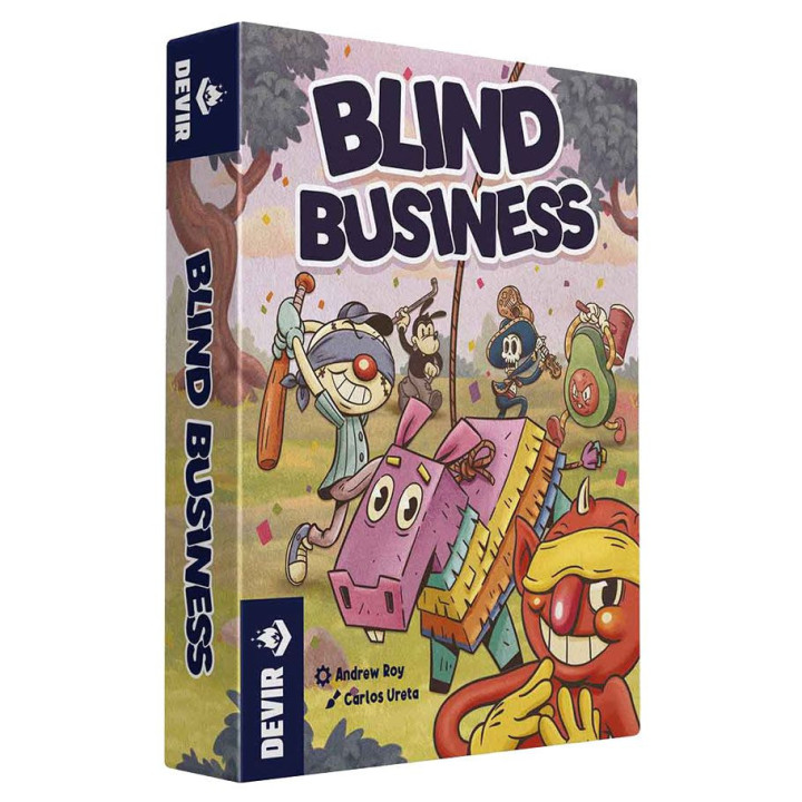 Devir Blind Business - Juego de cartas de faroleo, Devir Pocket