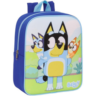 Bluey Mochila Infantil Azul Marino