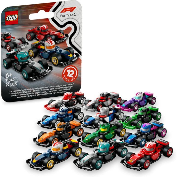 LEGO Coches de F1 Coleccionables de Juguete