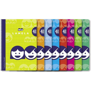 Paquete 10 Cuaderno Basico Lamela