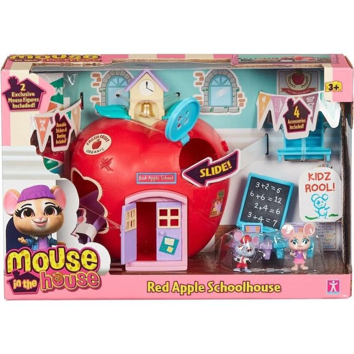 Bandai Millie & Friends Mouse in the House - Colegio Red Apple CO07393