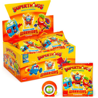SUPERTHINGS Kazoom Power Warriors - Caja de 25 sobres sorpresa