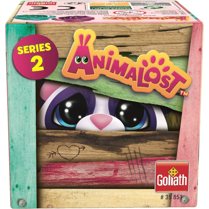 Goliath- Animalost Serie 2 Animales Salvajes Coleccionables, Color aleatorio