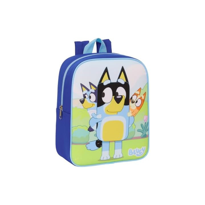 Bluey Mochila Infantil Azul Marino
