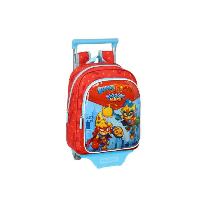 Mochila Safta Infantil de Superthings Kazoom Kids con Carro Safta 705
