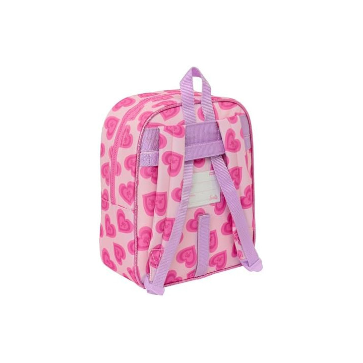 Safta Mochila Infantil Barbie Love Rosa 22 x 27 x 10 cm