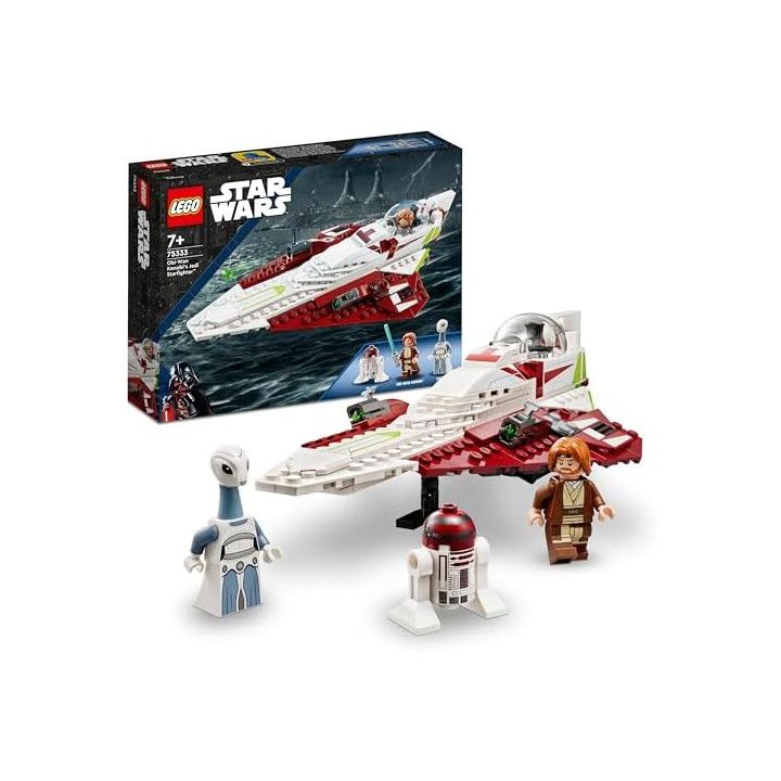 LEGO 75333 Star Wars Caza Estelar Jedi de OBI-WAN Kenobi