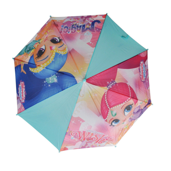 Shimmer & Shine - Paraguas infantil, tela, automático. - GBLA