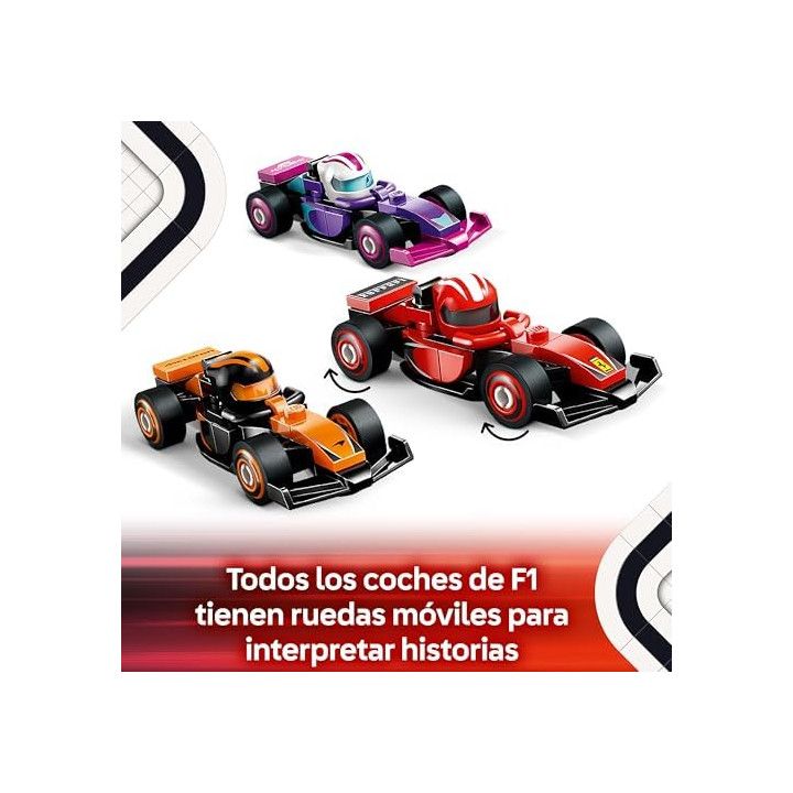 LEGO Coches de F1 Coleccionables de Juguete