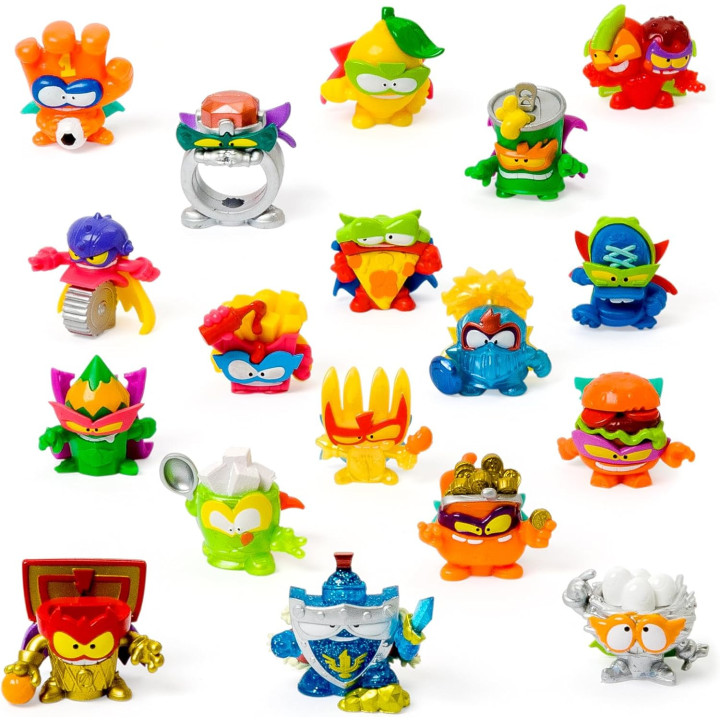 SUPERTHINGS Kazoom Power Warriors - Caja de 25 sobres sorpresa