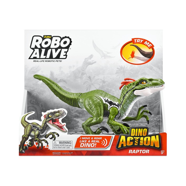 Robo Alive Raptor Dino Action de ZURU (Raptor)