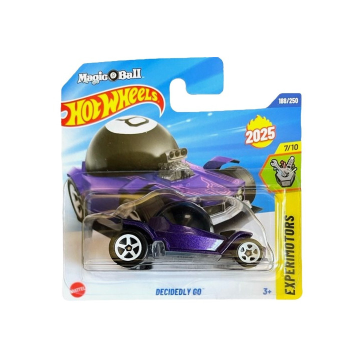 Hot Wheels HYW39, 188/250 Decidedly Go, coche a escala 1:64, colección 2025