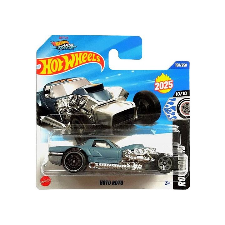 Hot Wheels HYW33, 158/250 Hoto Roto, coche a escala 1:64, colección 2025