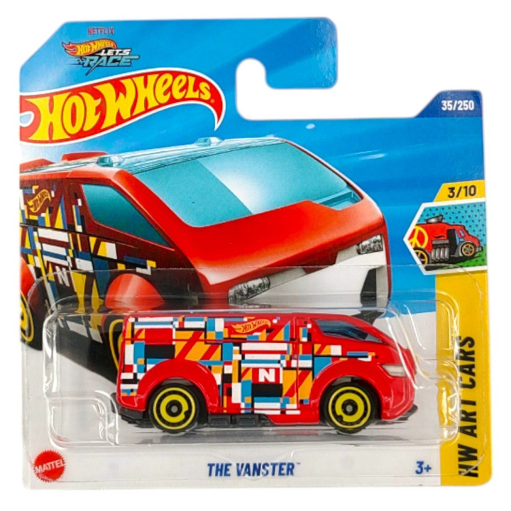 Hot Wheels HYX65, 35/250 The Vanster, coche a escala 1:64, colección 2025