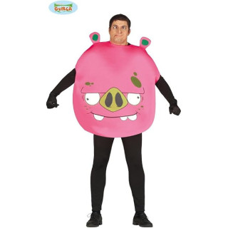 Disfraz de cerdo jugador para adulto – talla única M/L