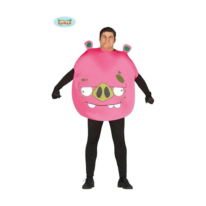 Disfraz de cerdo jugador para adulto – talla única M/L