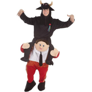 Creaciones Llopis disfraz de toro a hombros de torero para hombre