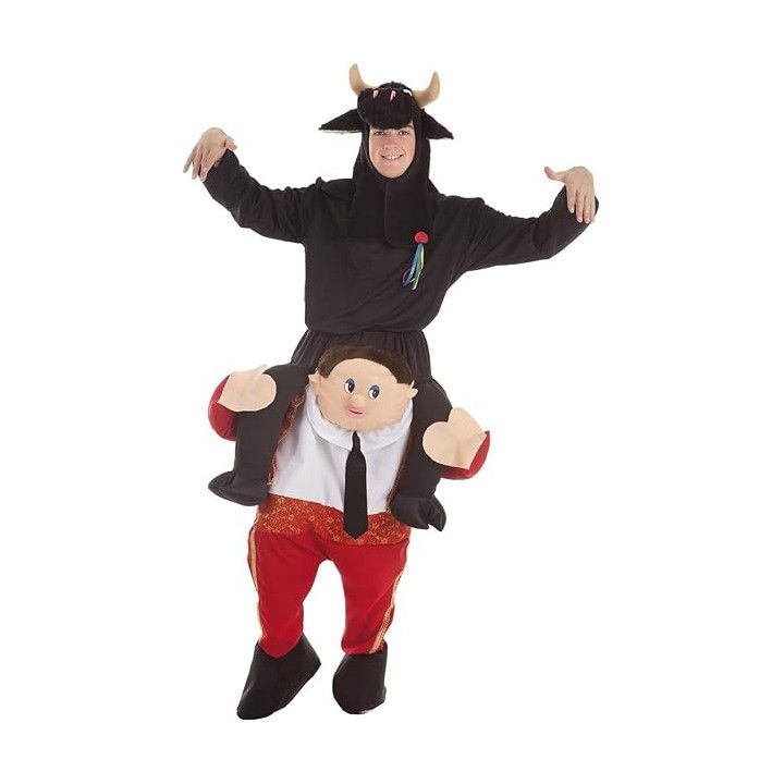 Creaciones Llopis disfraz de toro a hombros de torero para hombre