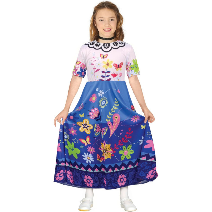 Disfraz Princesa Encanto infantil, 10-12 años (142-148 cm)