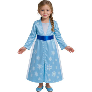 Disfraz Princesa del Hielo Elsa para niña, 3-4 años