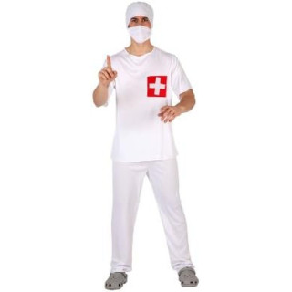 Disfraz Cirujano para hombre, talla única M/L