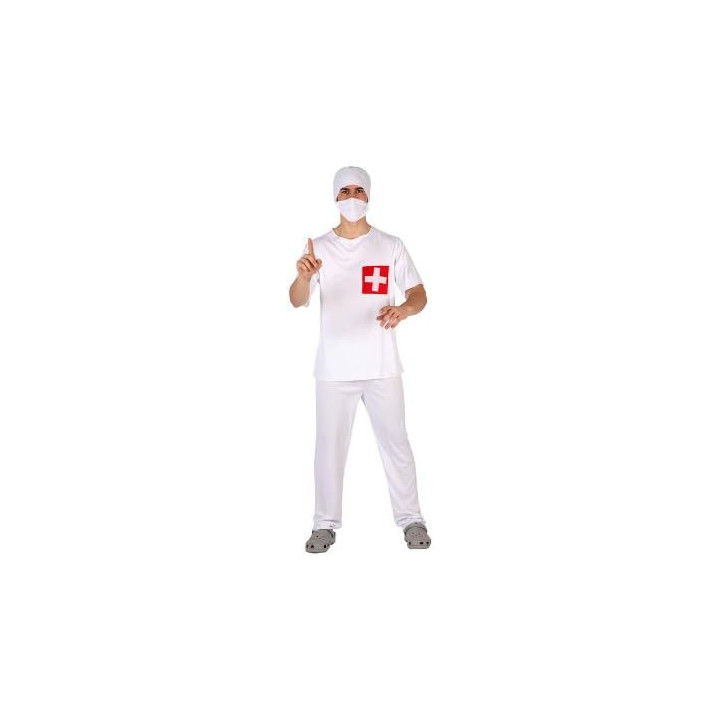 Disfraz Cirujano para hombre, talla única M/L