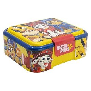 Stor Patrulla Canina, sandwichera infantil de plástico con 3 compartimentos, 1786 ml