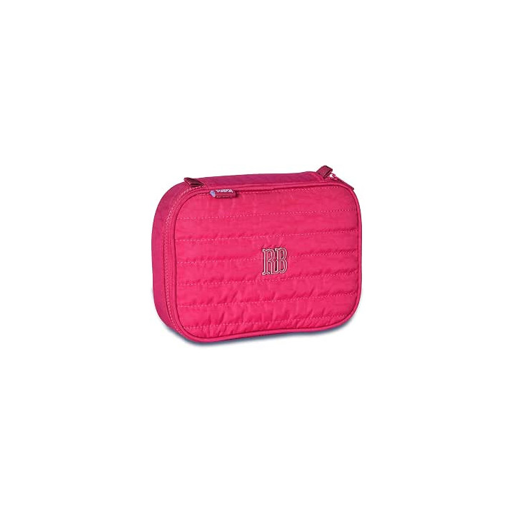 Clio Style x Rebecca Bonbon, estuche para lápices de gran capacidad, rosado