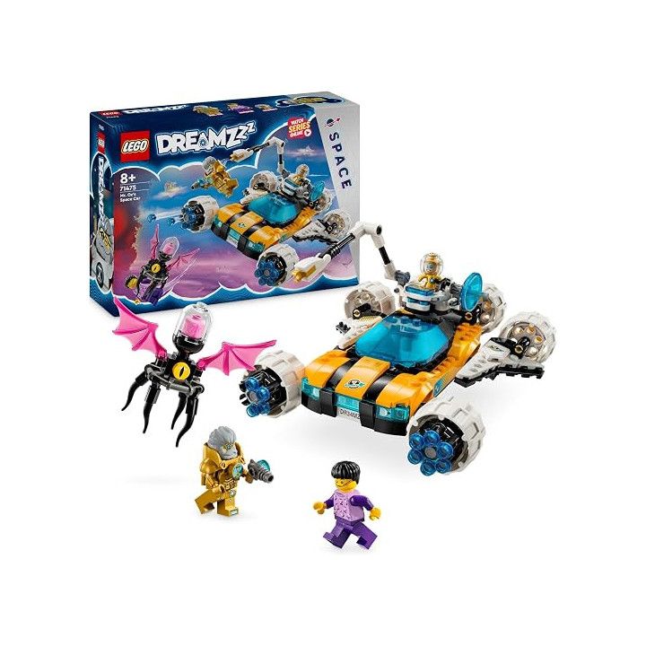 LEGO DREAMZzz 71475, Coche Espacial del Sr. Oz 2 en 1, minifiguras del Sr. Oz, Albert y Jayden, 8+ años