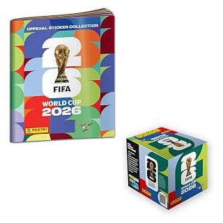 Panini - Colección oficial de pegatinas de la Copa Mundial de la FIFA 2026™ (paquete de caja)