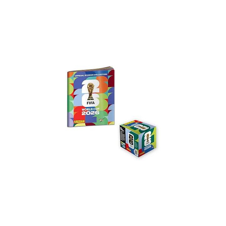 Panini - Colección oficial de pegatinas de la Copa Mundial de la FIFA 2026™ (paquete de caja)